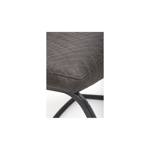 Pair of Charlie Chairs Grey