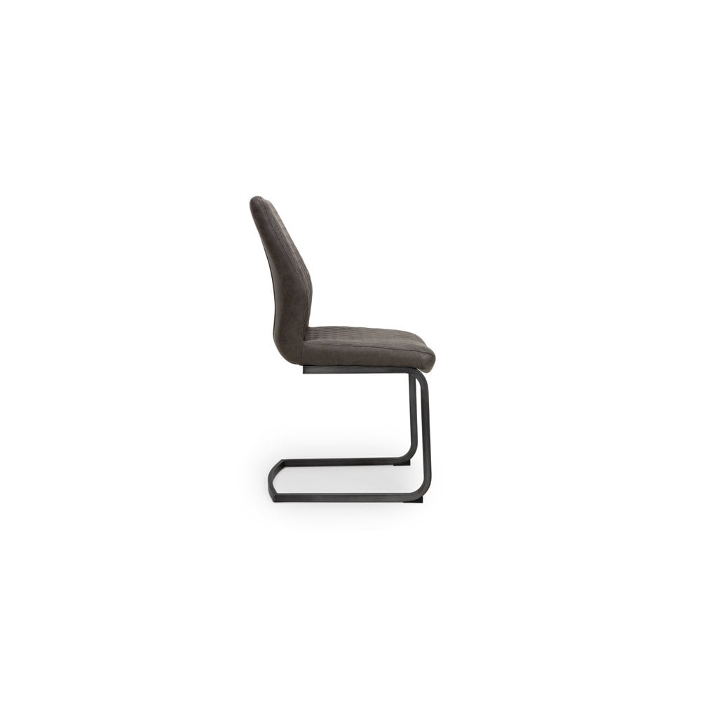 Pair of Charlie Chairs Grey