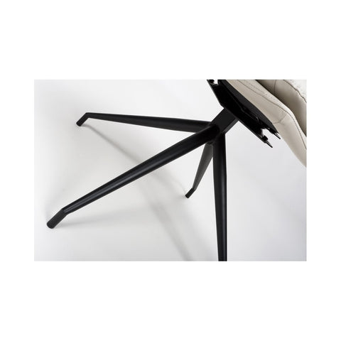 Pair of Nobo Swivel Chairs Taupe