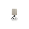 Pair of Nobo Swivel Chairs Taupe