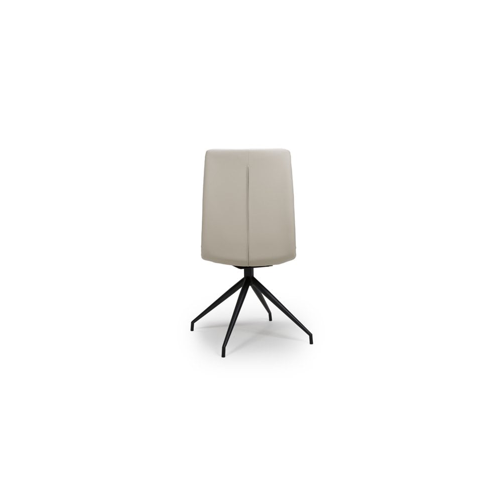 Pair of Nobo Swivel Chairs Taupe