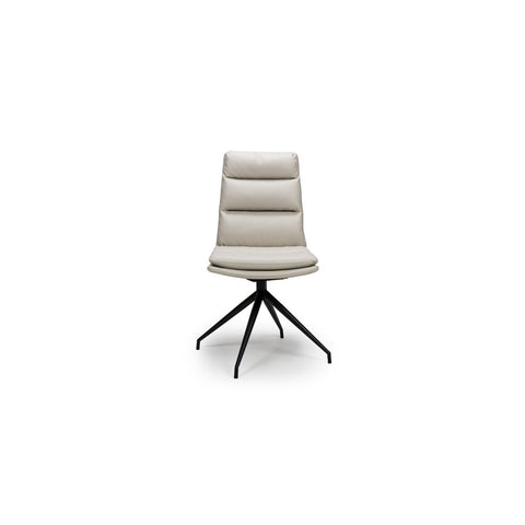 Pair of Nobo Swivel Chairs Taupe