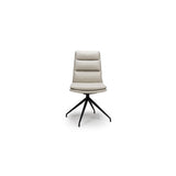 Pair of Nobo Swivel Chairs Taupe
