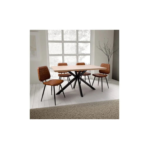 Manhattan Table 1400mm Light Walnut