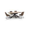 Manhattan Extending Table 1800-2200mm Light Walnut