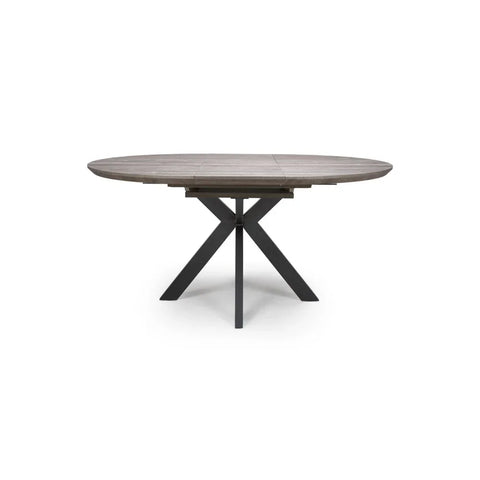 Manhattan Extending Round Table 1200-1600mm Grey