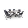 Manhattan Dining Table 1800mm Grey
