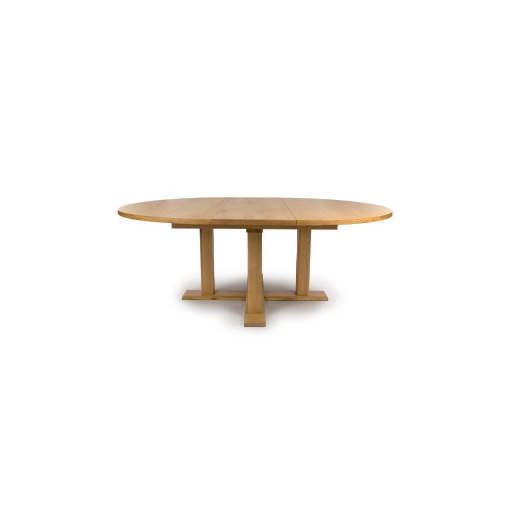 Madrid Extending Round Dining Table 1600mm-2100mm