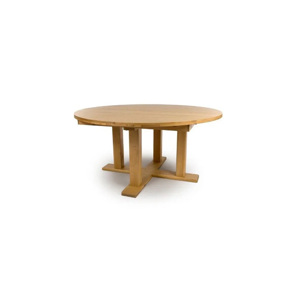 Madrid Extending Round Dining Table 1600mm-2100mm