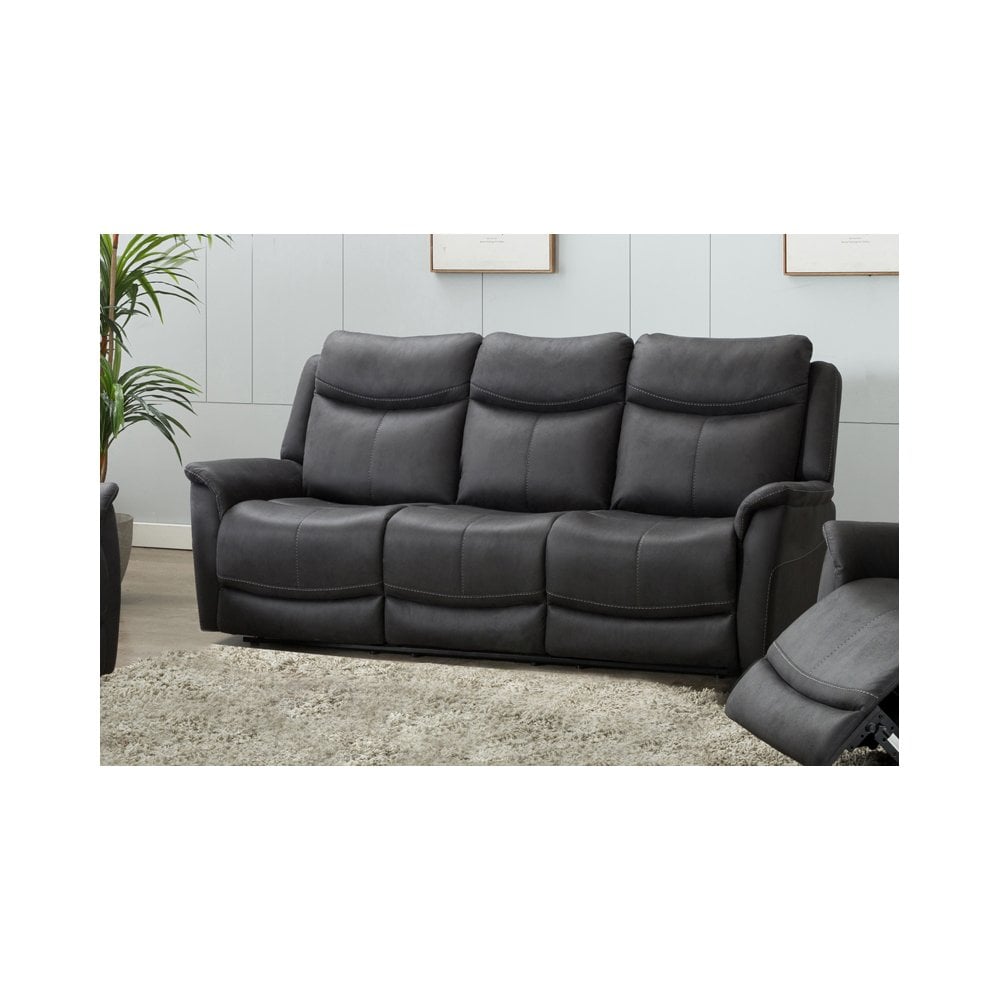 Arizona 3 Seater Recliner Slate