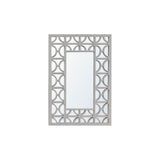 Rizzo Chrome End Table Glass Top - DSP KD