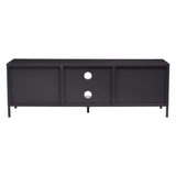 Ciel Two Door Black Media Unit