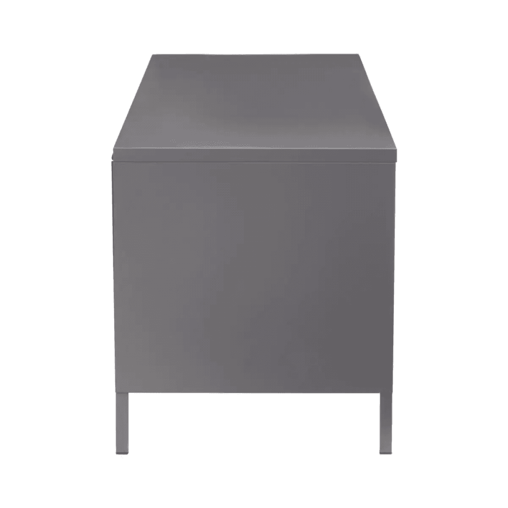 Ciel Two Door Grey Media Unit