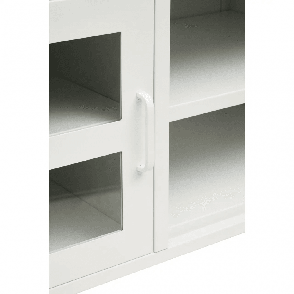 Ciel Two Door White Media Unit