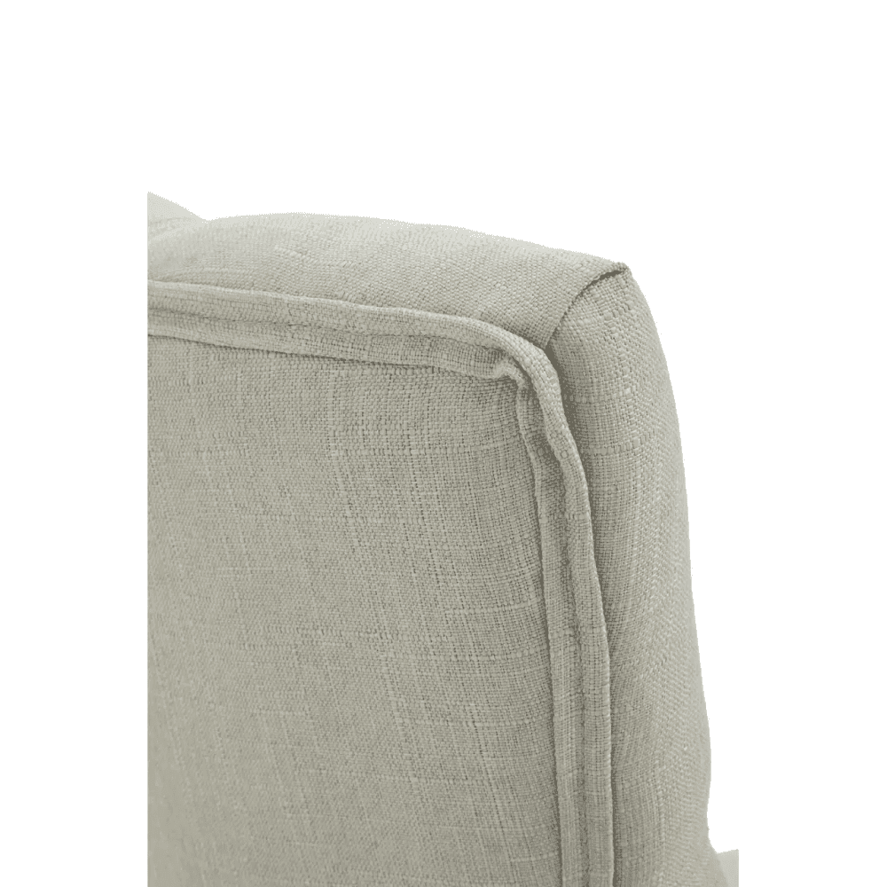 Marcella Natural Velvet Home Office Chair