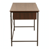 Hawthorn Dark Walnut Veneer Desk With Drawers