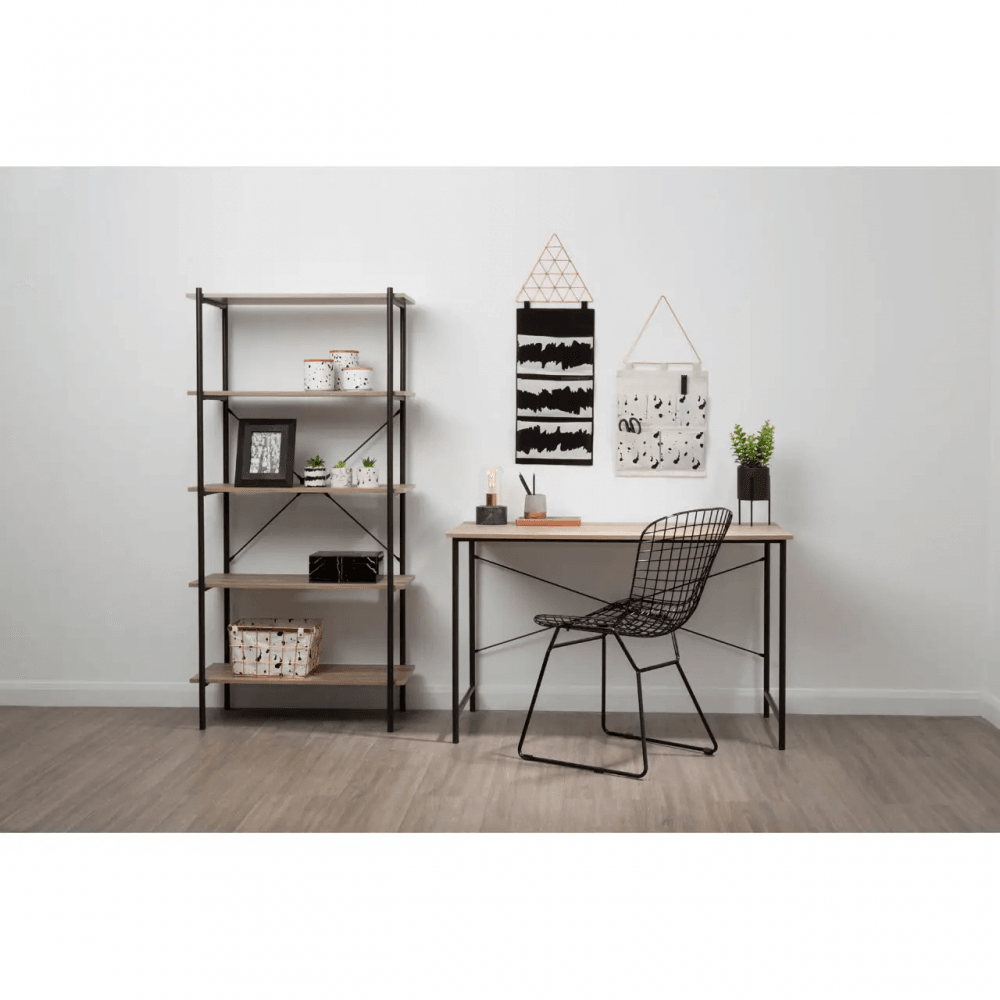 Hawthorn Grey Oak Desk