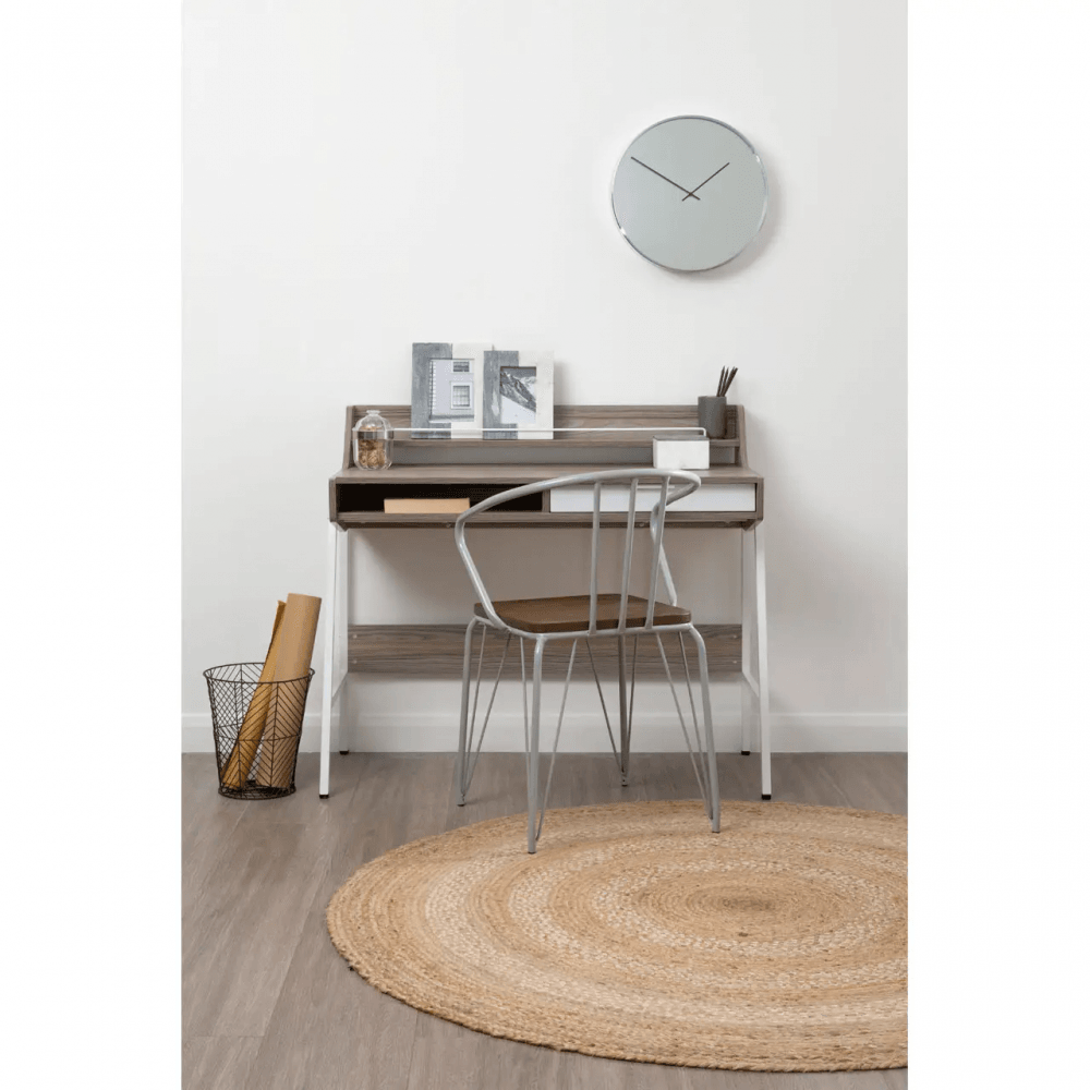 Hawthorn Light Oak Veneer Desk