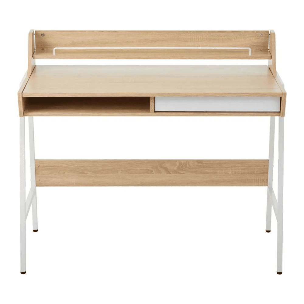Hawthorn Natural Oak Veneer Desk