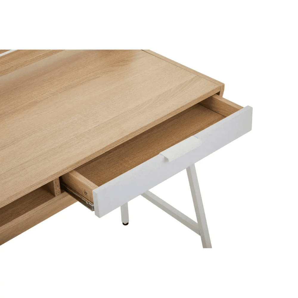 Hawthorn Natural Oak Veneer Desk