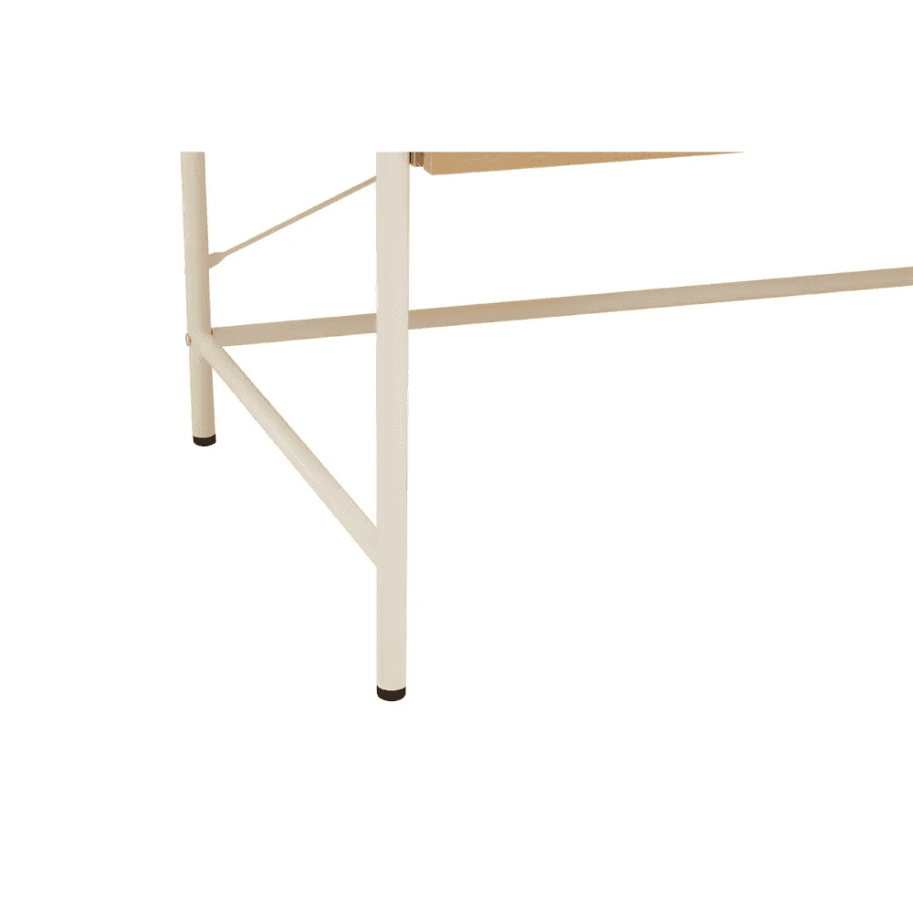 Hawthorn Natural Oak Veneer Desk With Drawers