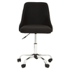 Metro Black And Chrome Home Office Chair