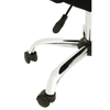 Metro Black And Chrome Home Office Chair