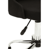 Metro Black And Chrome Home Office Chair