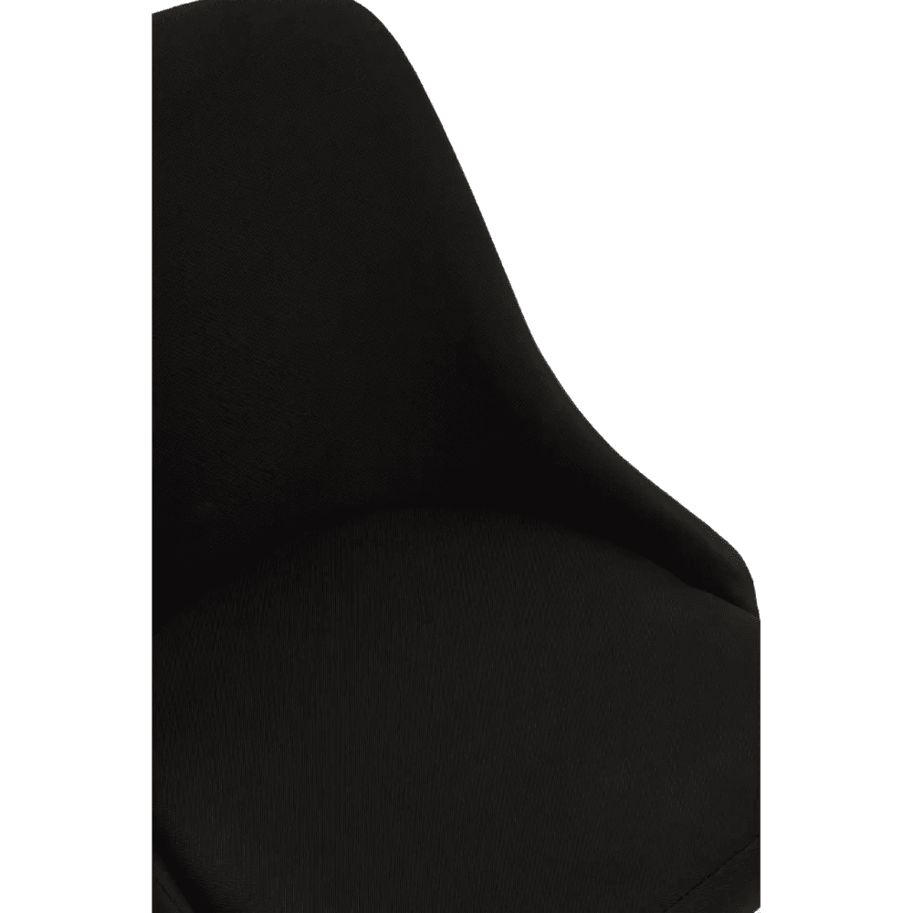 Metro Black And Chrome Home Office Chair