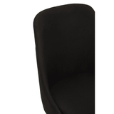 Metro Black And Chrome Home Office Chair