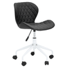 Metro Black And White Home Office Chair