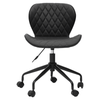 Metro Black Armless Home Office Chair