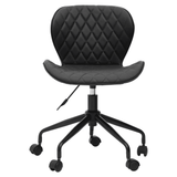 Metro Black Armless Home Office Chair
