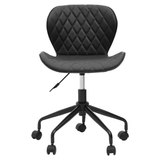 Metro Black Armless Home Office Chair