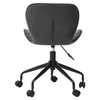 Metro Black Armless Home Office Chair