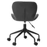 Metro Black Armless Home Office Chair