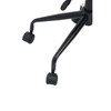 Metro Black Armless Home Office Chair