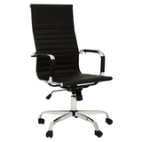 Metro Black High Back Home Office Chair