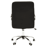 Metro Black Tufted Home Office Chair