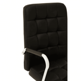 Metro Black Tufted Home Office Chair