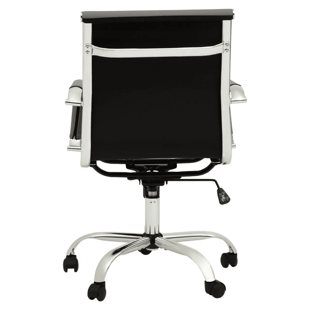 Metro Grey Low Back Home Office Chair