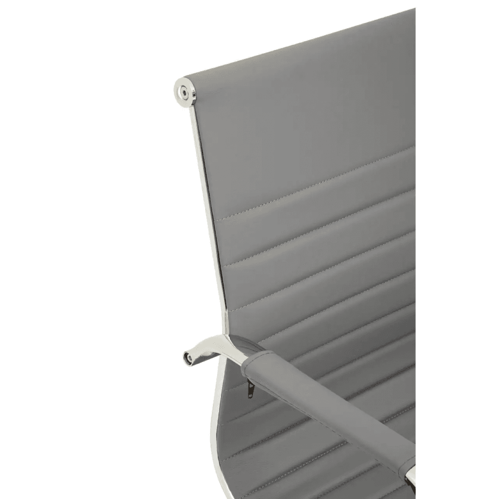 Metro Grey Low Back Home Office Chair