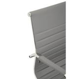 Metro Grey Low Back Home Office Chair