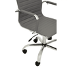 Metro Grey Low Back Home Office Chair