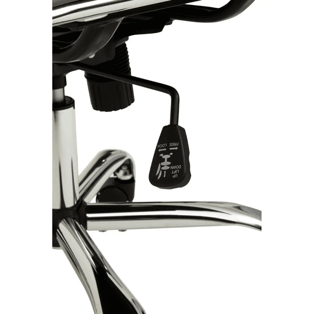 Metro Grey Low Back Home Office Chair