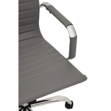 Metro Grey Low Back Home Office Chair