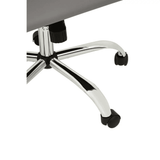 Metro Grey Low Back Home Office Chair