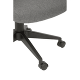 Metro Grey Mesh And Fabric Home Office Chair