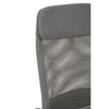 Metro Grey Mesh And Fabric Home Office Chair