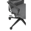 Metro Grey Mesh And Fabric Home Office Chair